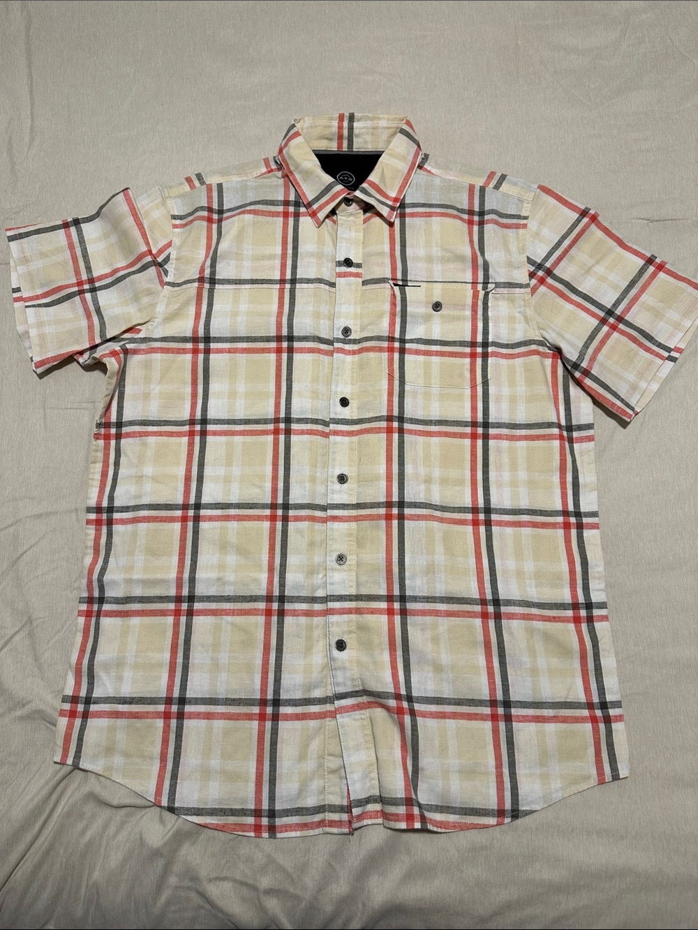 Wrangler Men's L Short Sleeve Button-Up Shirt
